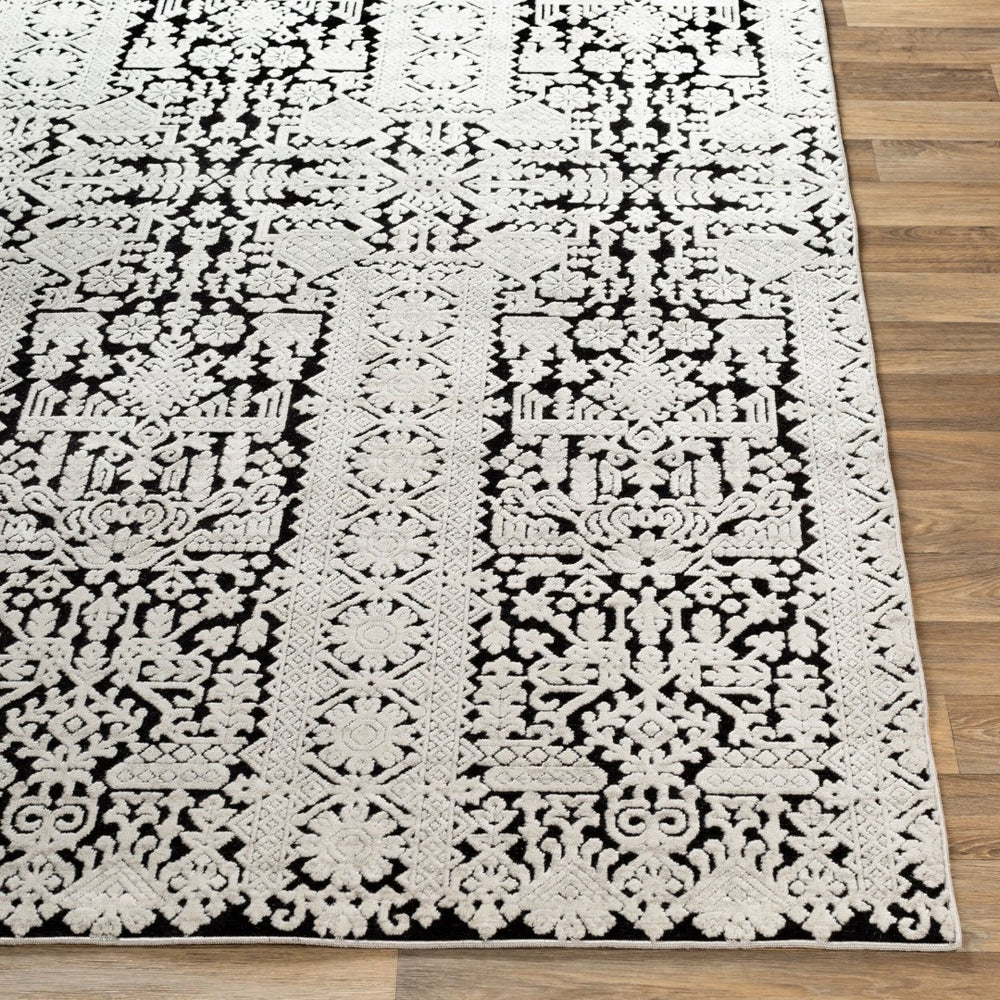 Livabliss Dantel Geometric Machine Woven Accent Rug Global Inspired Low Pile Entryway Decor DTL2305-2211