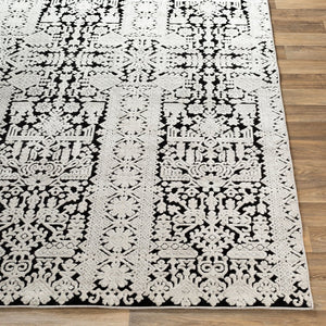 Livabliss Dantel Geometric Machine Woven Accent Rug Global Inspired Low Pile Entryway Decor DTL2305-2211