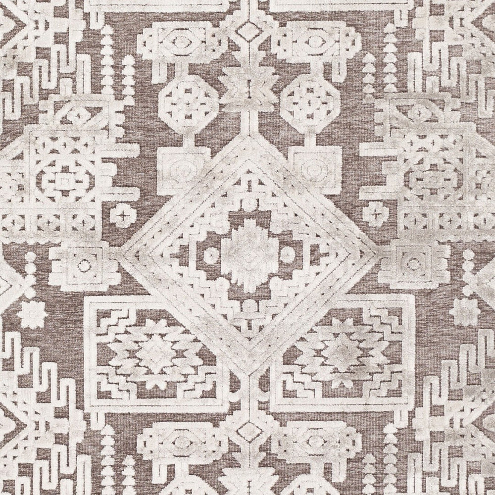 Livabliss Dantel Geometric Low Pile Area Rug Machine Woven in Turkey for Entryways and Bedrooms DTL2309-2211