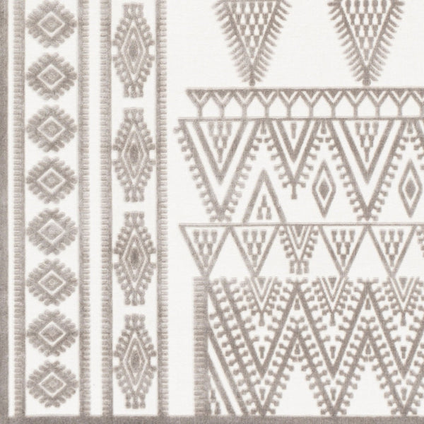 Livabliss Dantel Geometric Machine Woven Polypropylene Rug Low Pile Entryway or Bathroom Accent DTL2312-2211