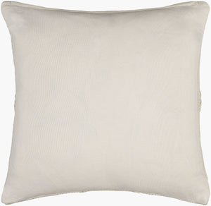 Surya Dortmund Modern 18"L X 18"W Accent Pillow - Stylish Polyester Design For Chic Home Decor Enhancements Ivory Polyester,Polyester Dtm001-1818p