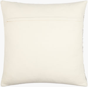 Surya Deccan Traps Accent Pillow - Luxurious 18"L X 18"W Cotton-wool Blend For Elegant Home Decor Upgrade Ivory Wool,Cotton,Cotton Dtp004-1818p