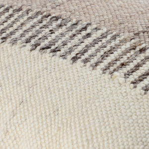 Surya Deccan Traps Accent Pillow - Luxurious 18"L X 18"W Cotton-wool Blend For Elegant Home Decor Upgrade Beige Wool,Cotton,Cotton Dtp005-1818p