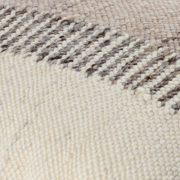 Surya Deccan Traps Accent Pillow - Luxurious 18"L X 18"W Cotton-wool Blend For Elegant Home Decor Upgrade Beige Wool,Cotton,Cotton Dtp005-1818p