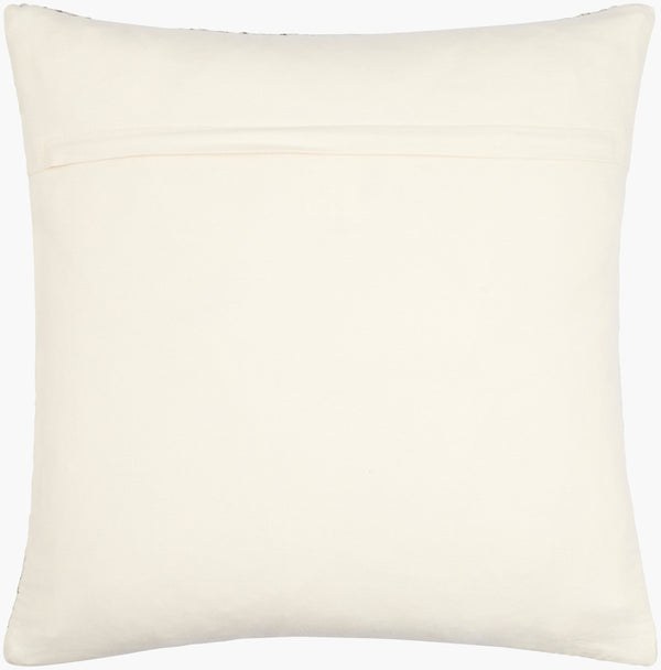 Surya Deccan Traps Accent Pillow - Luxurious 18"L X 18"W Cotton-wool Blend For Elegant Home Decor Upgrade Ivory Wool,Cotton,Cotton Dtp006-3636