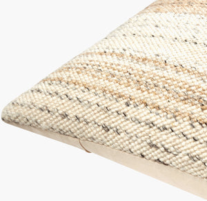 Surya Deccan Traps Accent Pillow - Luxurious 18"L X 18"W Cotton-wool Blend For Elegant Home Decor Upgrade Tan Wool,Cotton,Cotton Dtp007-2222p