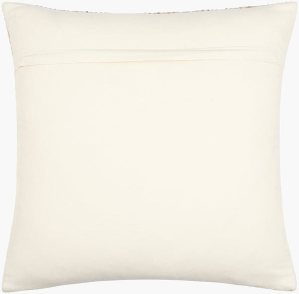 Surya Deccan Traps Accent Pillow - Luxurious 18"L X 18"W Cotton-wool Blend For Elegant Home Decor Upgrade Tan Wool,Cotton,Cotton Dtp008-2222p