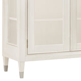 Ashby Place 2-Door Display Cabinet Natural with Reflection Gray Finish P359305 Pulaski Furniture