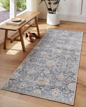 Livabliss Downtown Geometric Machine Woven Polyester Area Rug for Entryway Bathroom or Bedroom DTW2322-2745