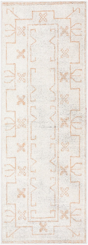 Livabliss Downtown Machine Woven Polyester Runner Rug for Hallways Entryways and High Traffic Areas Light Beige, Cr 2'7" x 7'3" DTW2325-2773