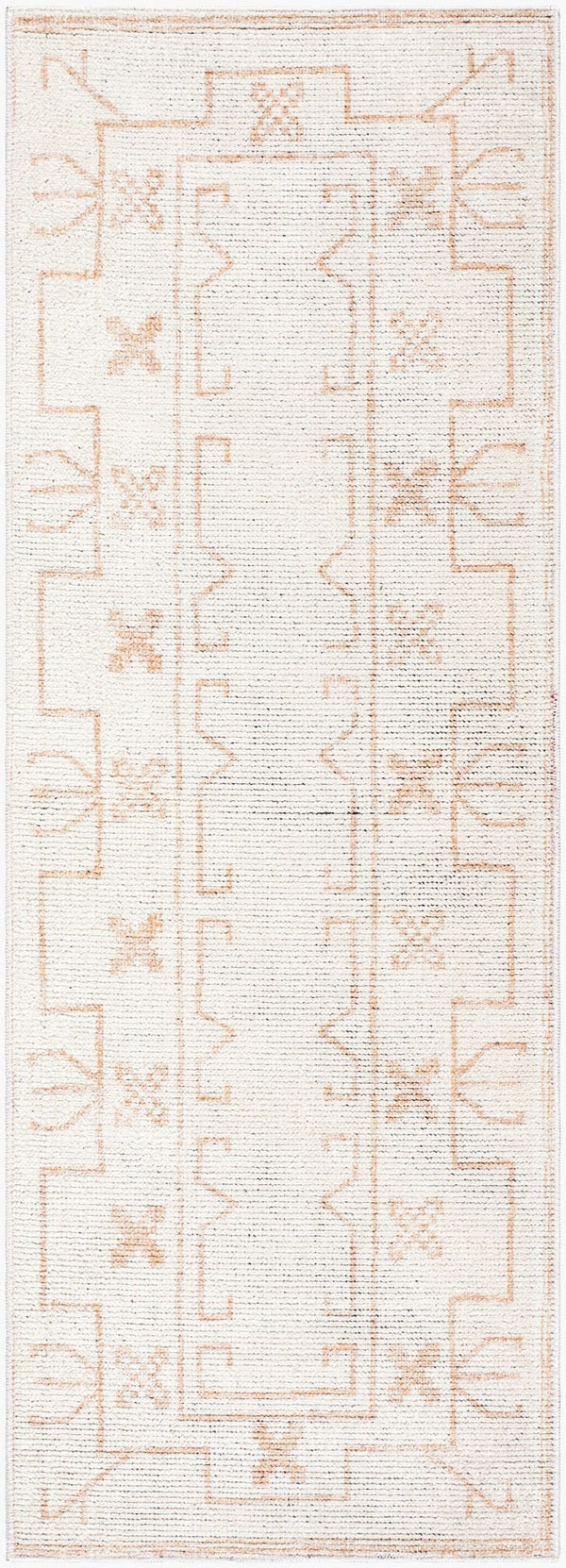 Livabliss Downtown Machine Woven Polyester Runner Rug for Hallways Entryways and High Traffic Areas Light Beige, Cr 2'7" x 7'3" DTW2325-2773