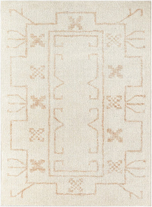 Livabliss Downtown Machine Woven Polyester Runner Rug for Hallways Entryways and High Traffic Areas Light Beige, Cr 9'2" x 12' DTW2325-9212