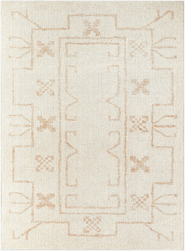 Livabliss Downtown Machine Woven Polyester Runner Rug for Hallways Entryways and High Traffic Areas Light Beige, Cr 9'2" x 12' DTW2325-9212