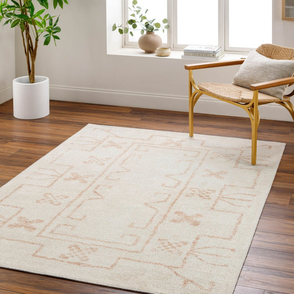 Livabliss Downtown Machine Woven Polyester Runner Rug for Hallways Entryways and High Traffic Areas Light Beige, Cr 2'7" x 7'3" DTW2325-2773