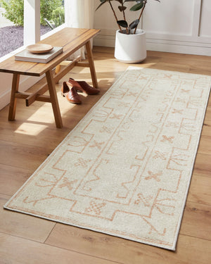 Livabliss Downtown Machine Woven Polyester Runner Rug for Hallways Entryways and High Traffic Areas Light Beige, Cr 9'2" x 12' DTW2325-9212