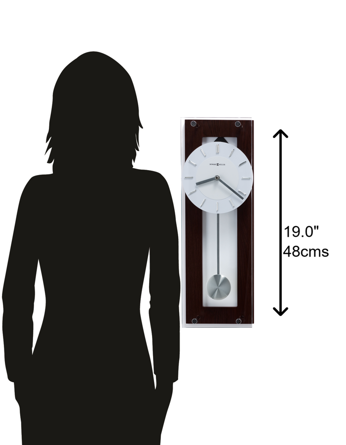 Hekman Furniture 625514 Emmett Contemporary Wall Clock - Elegant Design, Silent Quartz Movement & Durable Metal Frame  Emmett Wall Clock 625514