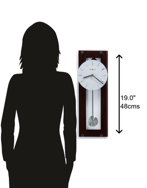 Hekman Furniture 625514 Emmett Contemporary Wall Clock - Elegant Design, Silent Quartz Movement & Durable Metal Frame  Emmett Wall Clock 625514