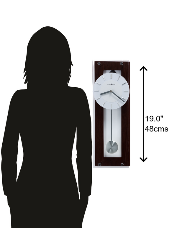 Hekman Furniture 625514 Emmett Contemporary Wall Clock - Elegant Design, Silent Quartz Movement & Durable Metal Frame  Emmett Wall Clock 625514