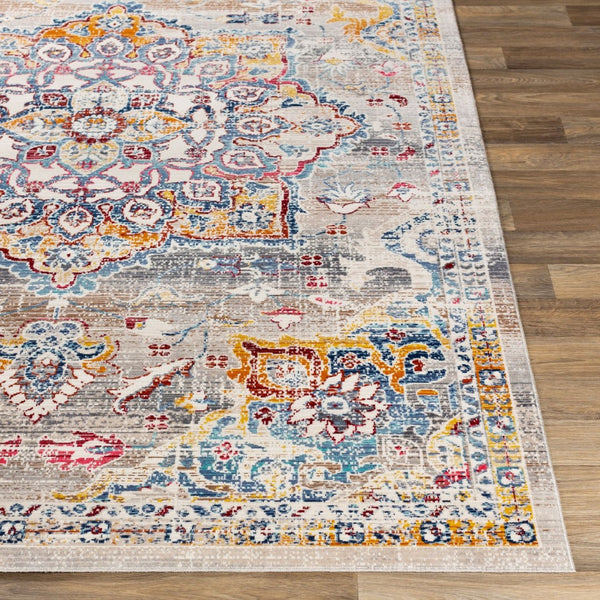 Livabliss Dublin Traditional Medallion Runner Rug Polypropylene Woven Hallway Accent DUB2308-29103