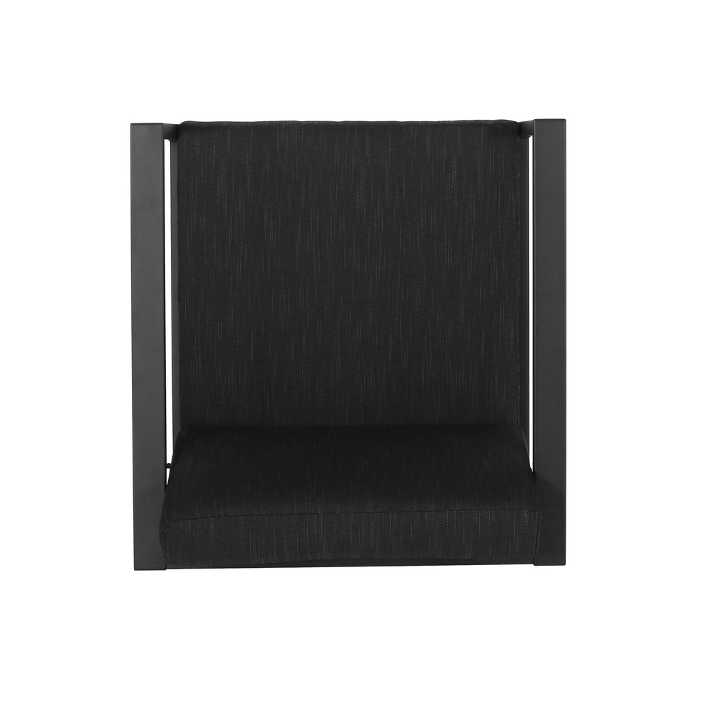 English Elm Christopher Knight Home® - NAVAN Dark Gray Club Chair with Aluminum Frame, Water-Resistant Cushions, Modern Outdoor Comfort 57716.00NS