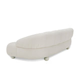 VIG Furniture Divani Casa Duran - Contemporary White Fabric 4-Seater Sofa VGOD-ZW-23002A-SOFA-WHT