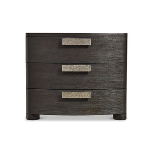 Bernhardt Bernhardt Geneve Wire-brushed Oak Nightstand with Soft-close Drawers and Usb Charging 34" W x 20" D x 29" H 392232