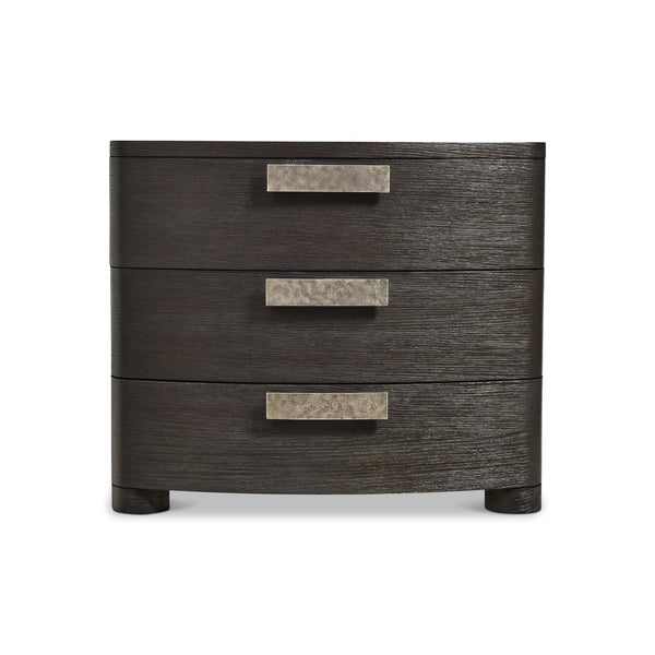Bernhardt Bernhardt Geneve Wire-brushed Oak Nightstand with Soft-close Drawers and Usb Charging 34" W x 20" D x 29" H 392232
