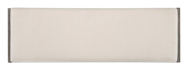 Hooker Furniture Modern Mood Bed Bench — Plush Bouclé Cloud Seat On Diamond-Finish Oak Base For Modern Minimalist Spaces Medium Brown 6850-90119-89