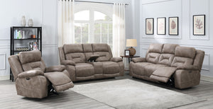 English Elm Steve Silver - Aria - 3 Piece Living Room Set - Gray