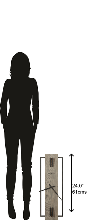 Hekman Furniture 625740 Harwood I Wall Clock - Oversized Modern Design With Coastal-inspired Elegance For Any Room Seaside Grey Harwood Wall Clock 625740