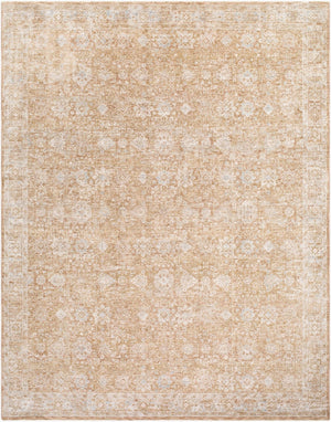 Livabliss Da Vinci Traditional Motif Polyester Area Rug Woven in Turkey with Fringe Detailing Cream, Blue 7'10" x 10'2" DVC2305-710102