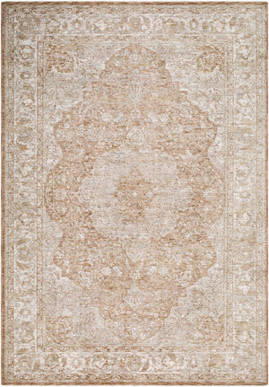 Livabliss Da Vinci Traditional Polyester Area Rug with Fringe for Formal Living Dining Rooms Dusty Sage, Med 6'7" x 9'6" DVC2313-6796
