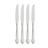 Oneida Dover Stainless Steel Dinner Knives, Set of 4 - Premium 18/10 Mirror Finish