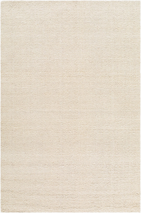 Surya Davala Luxurious 2' X 3' Handcrafted Wool Rug - Elegant Design, High Pile Comfort, Made In India Ivory Wool Dvl2301-1215