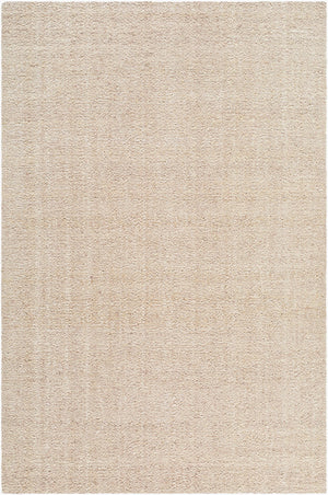 Surya Davala Luxurious 2' X 3' Handcrafted Wool Rug - Elegant Design, High Pile Comfort, Made In India Beige Wool Dvl2302-23