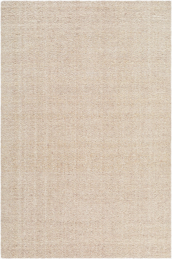 Surya Davala Luxurious 2' X 3' Handcrafted Wool Rug - Elegant Design, High Pile Comfort, Made In India Beige Wool Dvl2302-23