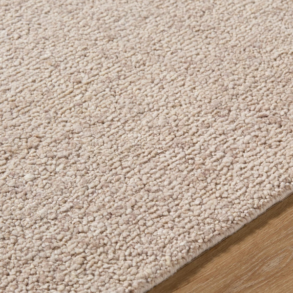 Surya Davala Luxurious 2' X 3' Handcrafted Wool Rug - Elegant Design, High Pile Comfort, Made In India Beige Wool Dvl2302-23