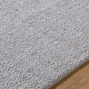 Surya Davala Luxurious 2' X 3' Handcrafted Wool Rug - Elegant Design, High Pile Comfort, Made In India Taupe Wool Dvl2303-23