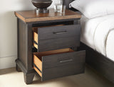 English Elm Steve Silver - Bear Creek - Nightstand - Brown