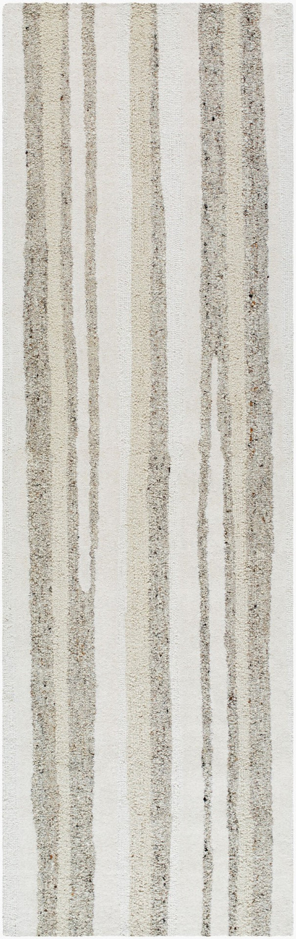 Livabliss Divine Handtufted Wool Area Rug Artisan Crafted for Living and Dining Spaces Ivory, Taupe 3' x 10' DVN2300-310