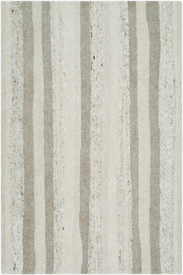 Livabliss Divine Hand Tufted Wool Area Rug for Living Room with Medium Pile Artisan Craft Ivory, Taupe 10' x 14' DVN2302-1014