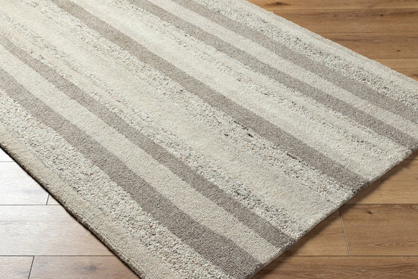 Livabliss Divine Hand Tufted Wool Area Rug for Living Room with Medium Pile Artisan Craft Ivory, Taupe 10' x 14' DVN2302-1014