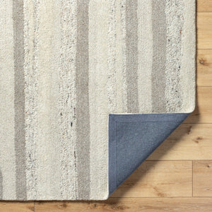 Divine DVN-2302 9' x 12' Handmade Rug DVN2302-912  Slate, Ash, Metallic - Silver, Sage Surya