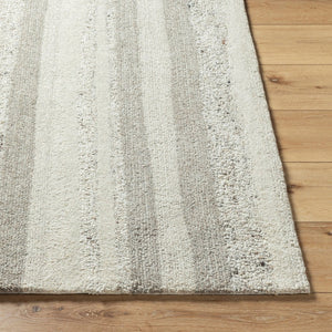 Livabliss Divine Hand Tufted Wool Area Rug for Living Room with Medium Pile Artisan Craft Ivory, Taupe 10' x 14' DVN2302-1014