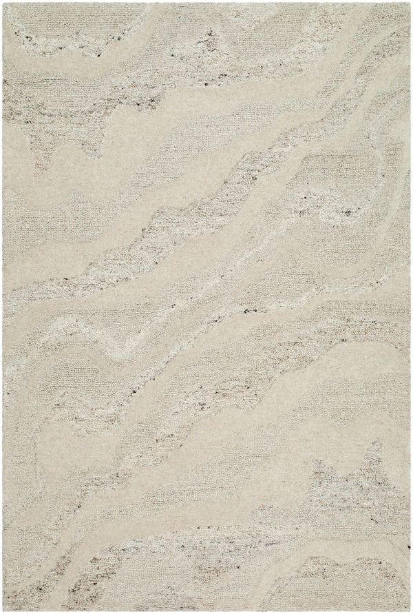 Divine DVN-2303 9' x 12' Handmade Rug DVN2303-912  Ash, Metallic - Silver Surya