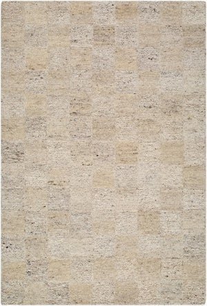 Livabliss Divine Hand Tufted Wool Area Rug Bohemian Global Pattern for Living and Dining Rooms Sandstone, Ivor 5' x 7'6" DVN2306-576