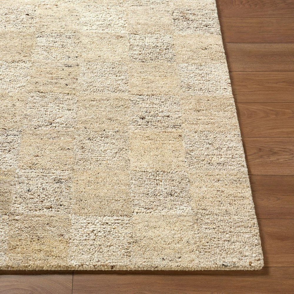 Livabliss Divine Hand Tufted Wool Area Rug Bohemian Global Pattern for Living and Dining Rooms Sandstone, Ivor 5' x 7'6" DVN2306-576