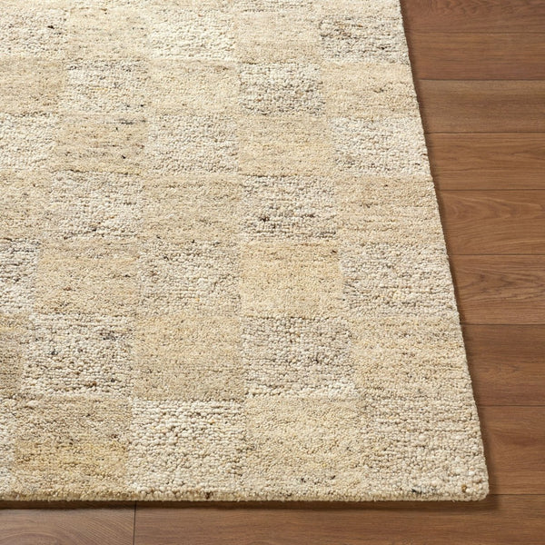 Livabliss Divine Hand Tufted Wool Area Rug Bohemian Global Pattern for Living and Dining Rooms Sandstone, Ivor 5' x 7'6" DVN2306-576