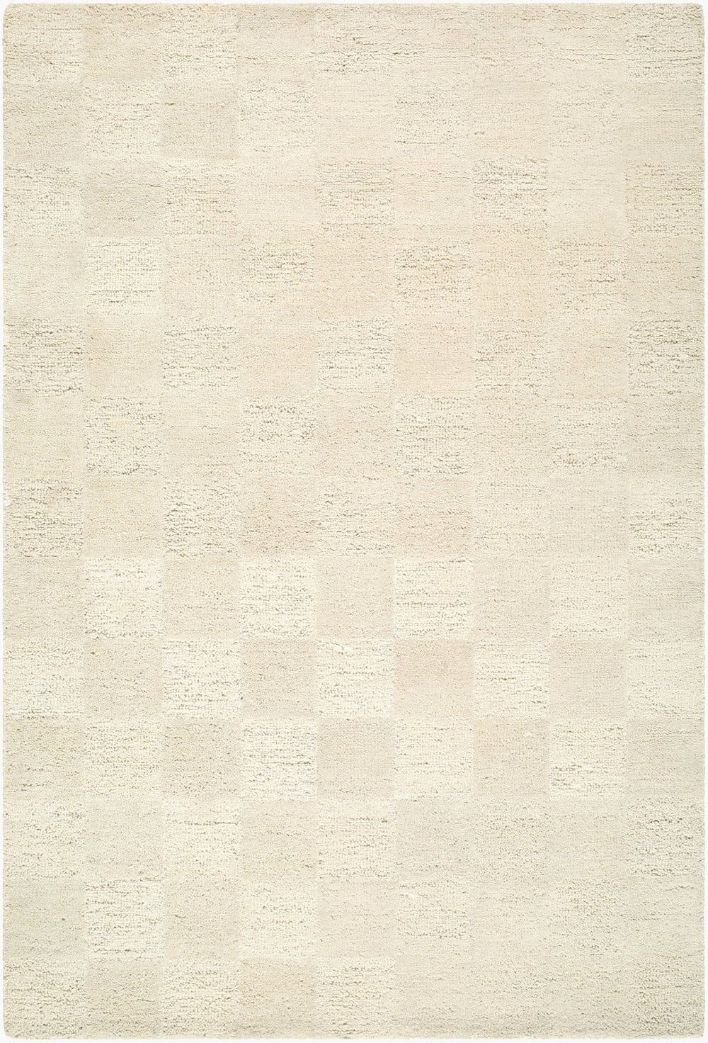 Livabliss Divine Hand Tufted Wool Area Rug Bohemian Global Pattern for Large Living Spaces Ivory, Cream 6' x 9' DVN2307-69