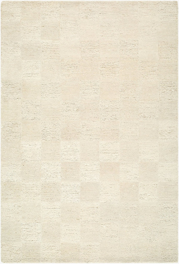 Livabliss Divine Hand Tufted Wool Area Rug Bohemian Global Pattern for Large Living Spaces Ivory, Cream 6' x 9' DVN2307-69